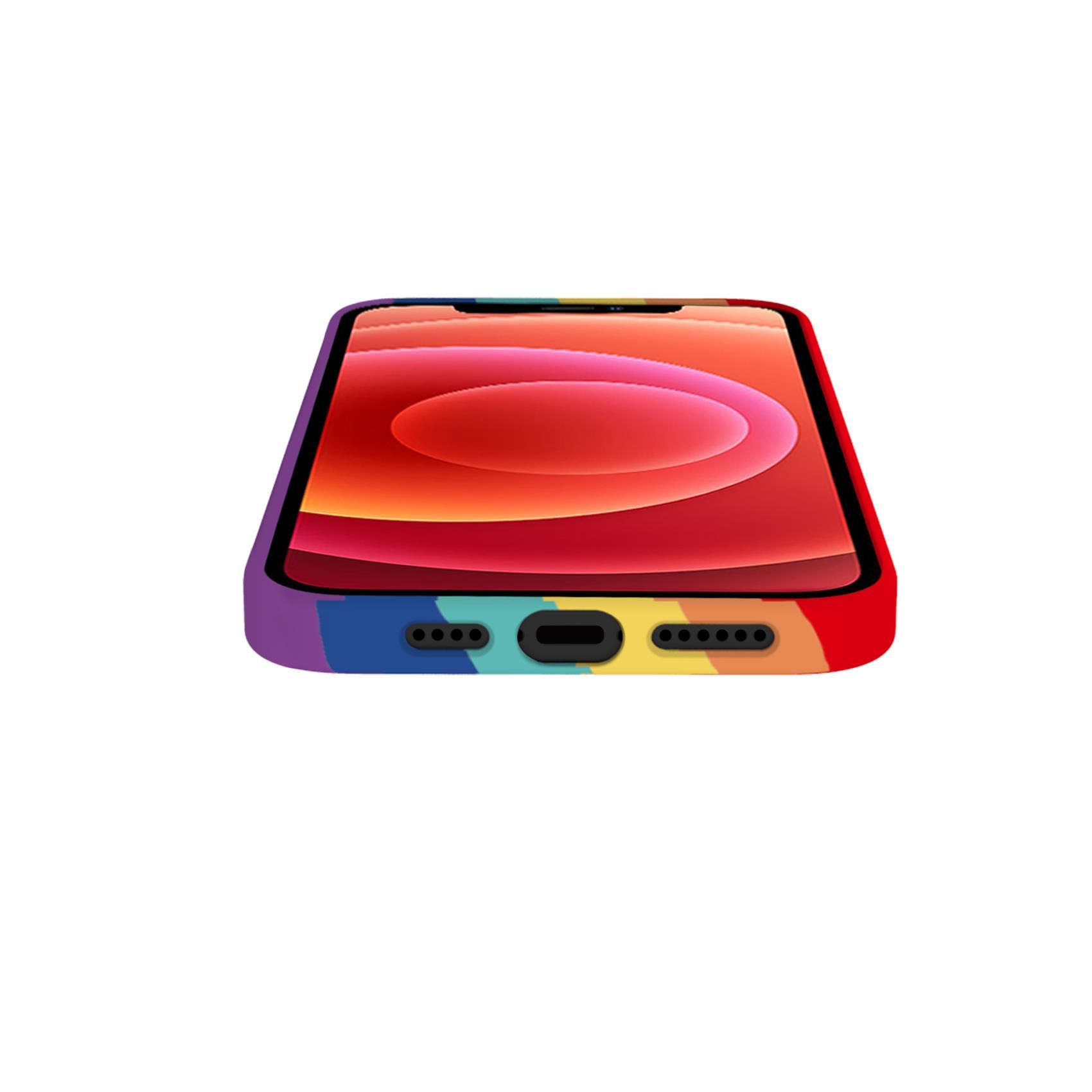 Celly Rainbow - Cover per cellulare - silicone …